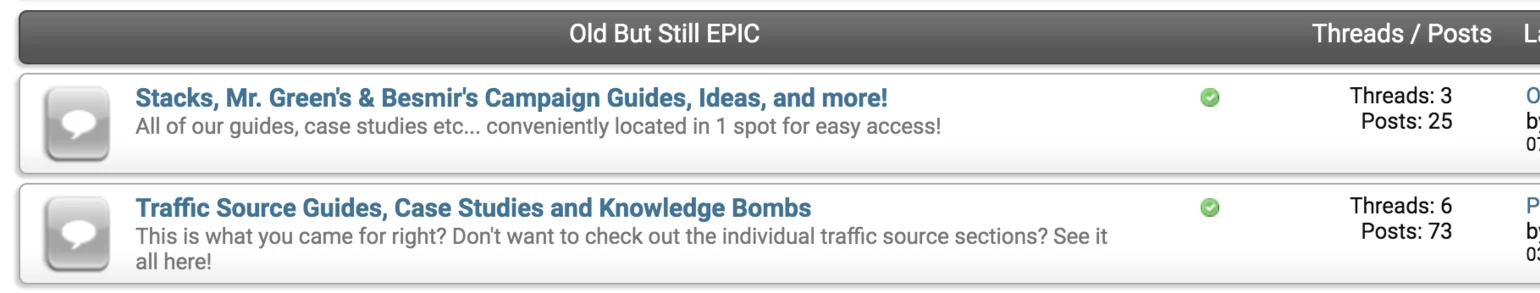 old posts STM - EPIC