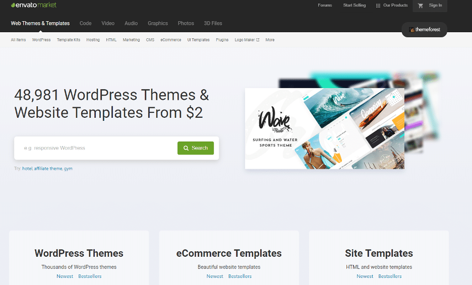 affiliate program themeforest for pinterest